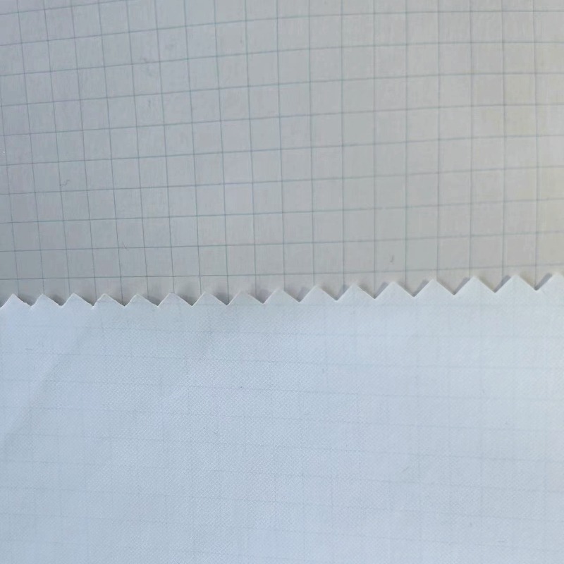 Cationic Polyester Nylon Checks Fabric with PU Membrane Cationic Polyester Nylon Checks Fabric with PU Membrane