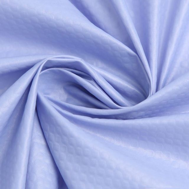 300t 3D Embossed Stocklots Fashion 75 GSM Bubble Polyester Taffeta Fabric for Winter Jackets Coat