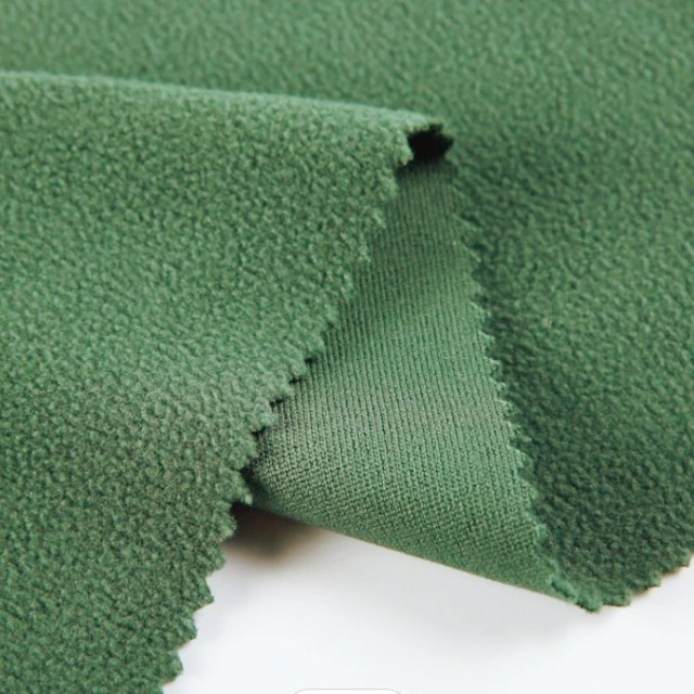 Micro Polar Fleece Knit Fabric - Single Side Brush, Anti-Pilling for Clothing