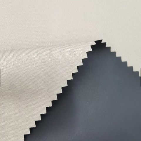 300D rPET anti-UV oxford car cover canopy fabric flat swatch recycled polyester 300D oxford weave close-up 210gsm