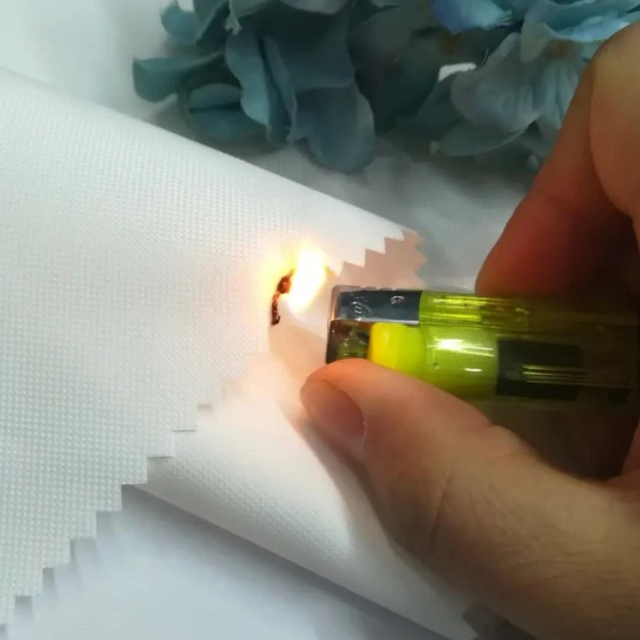 Flame Retardant Oxford Fabric with 100 Polyester Fire Proof 600D for Tent, Aircraft, Automobile, Boat Seat 