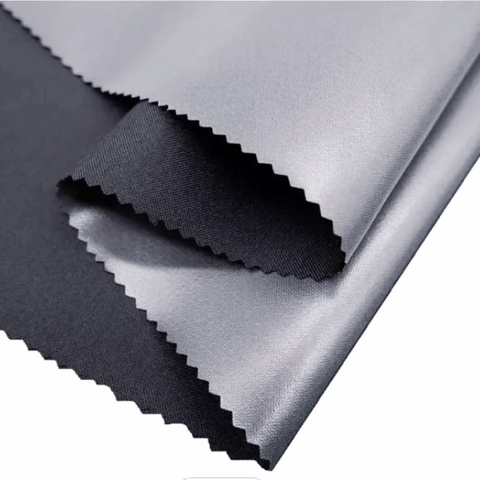 300D rPET silver coated anti-UV FF furniture cover fabric flat swatch
