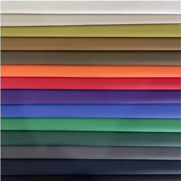 Polyester Pongee with PU Transfer Coating - Elastic Paper Release, 50D 