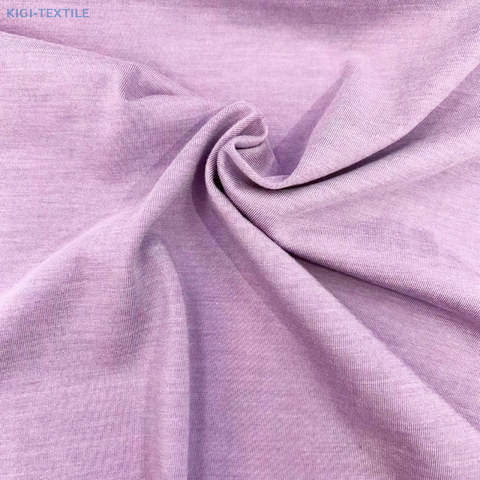 PLA Modal Jersey Knitted Fabric - Anti-bacterial, Biodegradable for T-shirt, Polo and Sportswear 