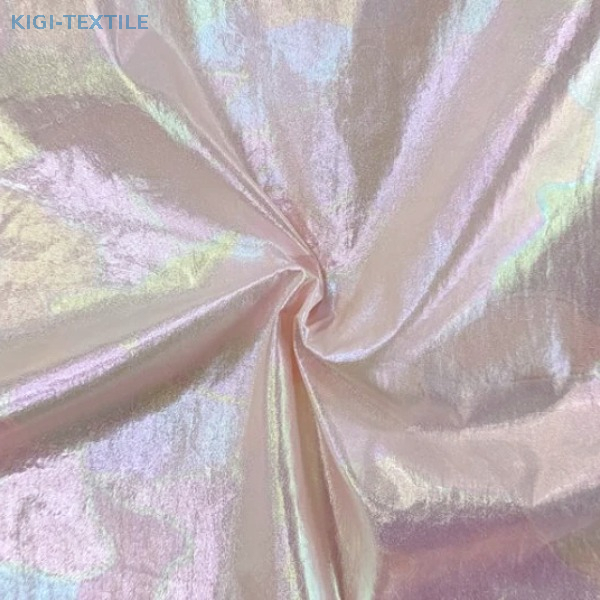 Wholesale Foil Print Nylon Taffeta Fabric Waterproof 