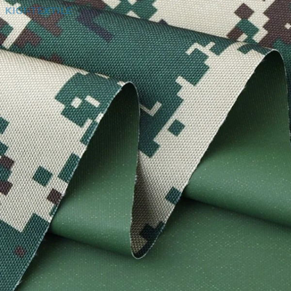 1200D PVC Coated Polyester Oxford Camouflage Printed Fabric Waterproof