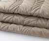 Herringbone 100% cotton-polyester quilted fabric outdoor warm jacket coat color can be customized