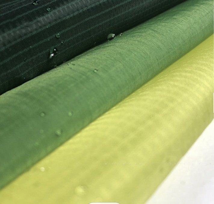 40d Double Sides Silicone Oil Coated 260t 4mm Grid 49GSM N66 Ripstop Nylon Taffeta Fabric for Glider Paracelling Parachute (3)