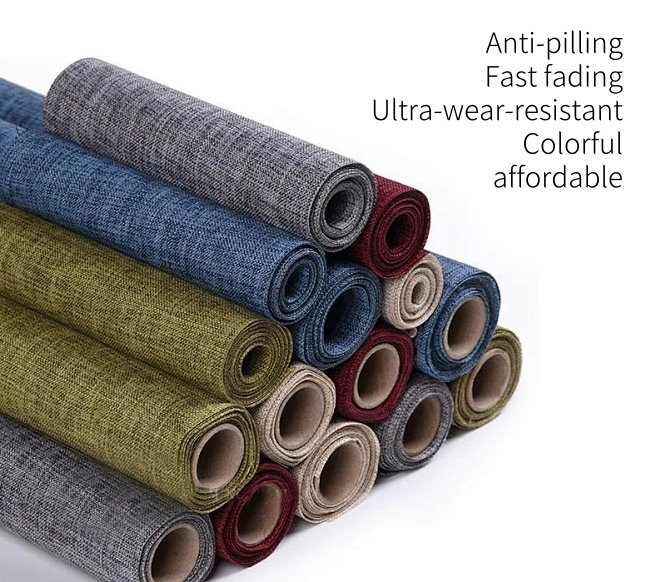 polyester imitation linen fabric