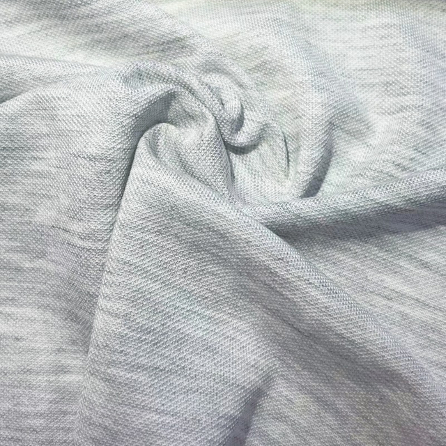 Knitted PLA Pique Fabric - ECO Friendly, Anti-bacterial, Biodegradable for Polo, T-shirt, Sportswear