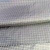 20D Nylon Polyester Ripstop Fabric Lightweight Checks Pattern - Down Proof Coating