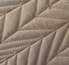 Herringbone 100% cotton-polyester quilted fabric outdoor warm jacket coat color can be customized