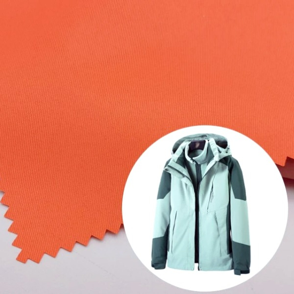 75D 100% Recycled Polyester Twill Fabric Pongee - Waterproof, ECO Friendly