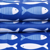 Fish Printed 300D Oxford Waterproof Polyester Fabric