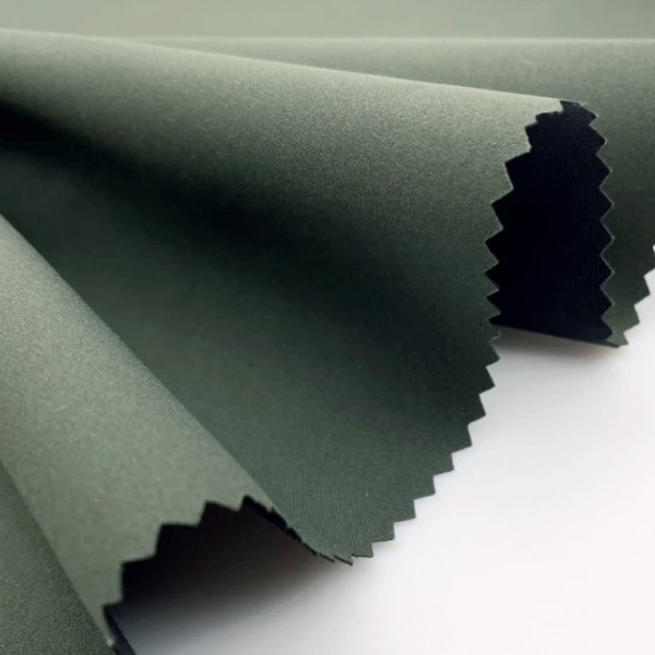 High Elastic Cotton Feeling Pongee Fabric - 100 Polyeater, 75D, Lightweight