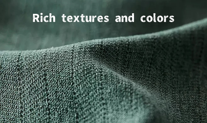 Polyester Imitation Linen Fabric-rich colors