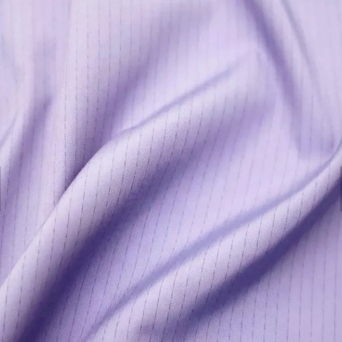 recycled 300T stripe pongee fluorine-free waterproof flat swatch