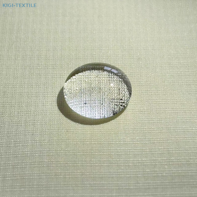 Waterproof Coating 3-Line Grid Ripstop Structure Design 50D Polyester Fabric