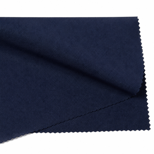 30D+20D N66 nylon four-way mechanical stretch fabric navy 