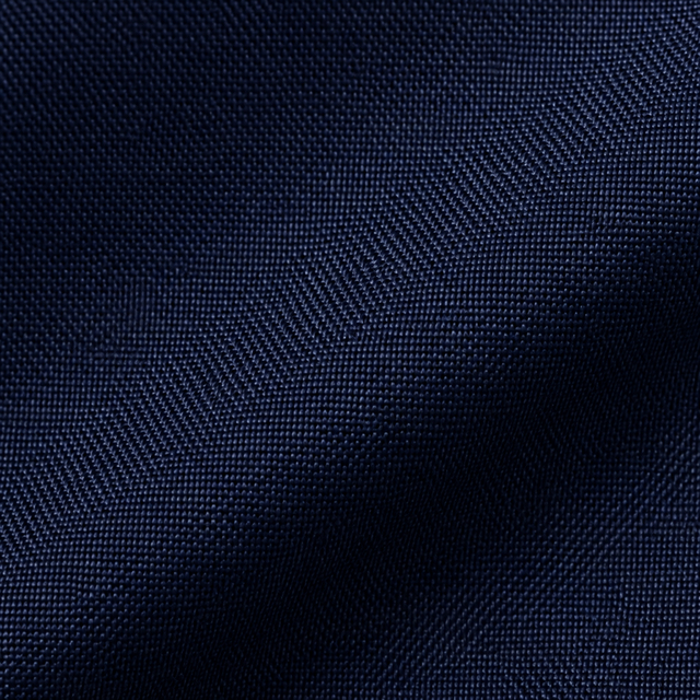 N66 four-way stretch fluorine-free waterproof fabric navy flat swatch