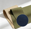 Close-up texture of 210D FR PU Oxford fabric