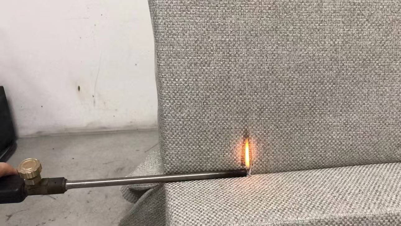 BS 5852 Crib 5 flame test for upholstered seating materials
